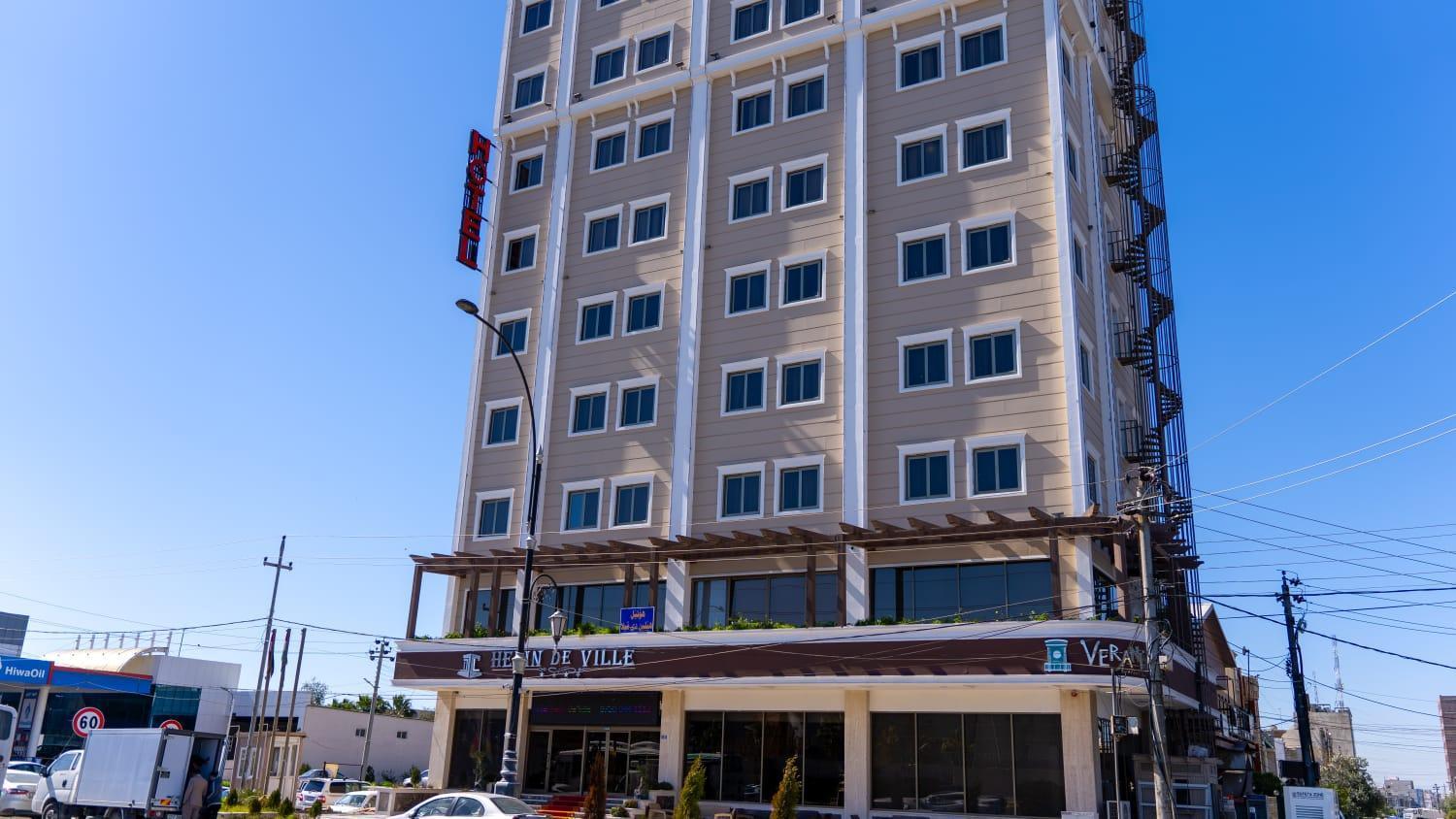 Hotel Hilen De Ville Arbil Exterior foto